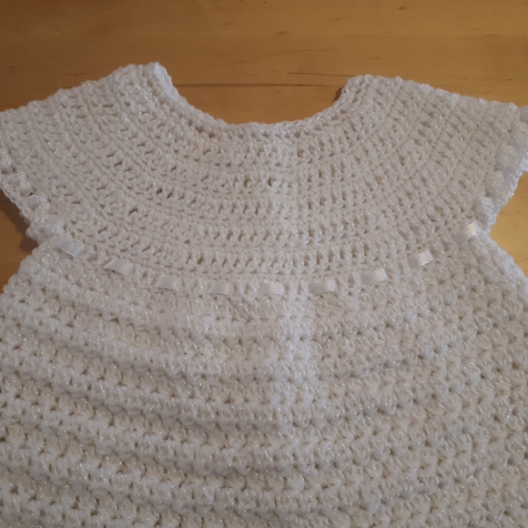 Crochet Baby Cardigan👶 | ♡0-3 M | Brand New♡ - Picture 8 of 14
